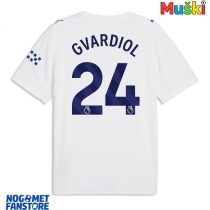 Manchester City Josko Gvardiol #24 Rezervni Dres 2026-27 Kratak Rukav